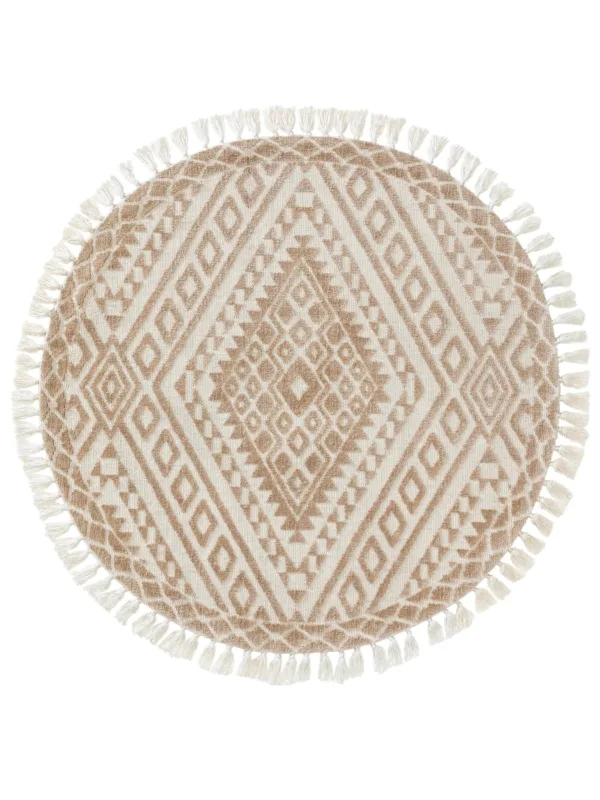 Rundteppich Elias Beige 60007165-21104
