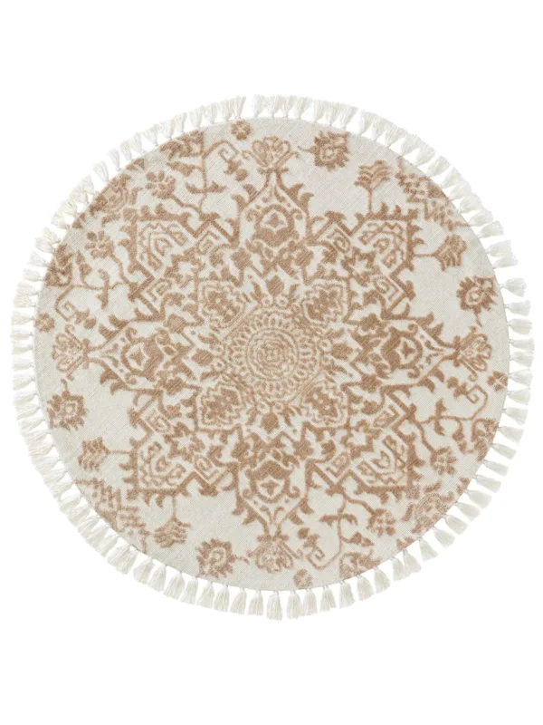 Rundteppich Elias Beige 60007166-21104