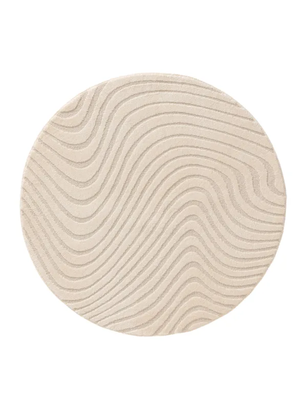 Rundteppich Eve Creme 60007726-62102