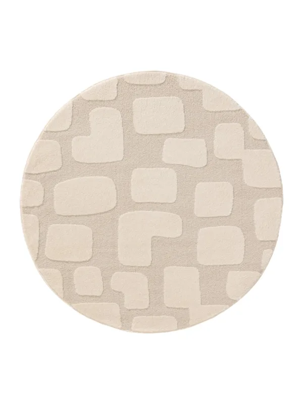 Rundteppich Eve Creme 60007728-62102