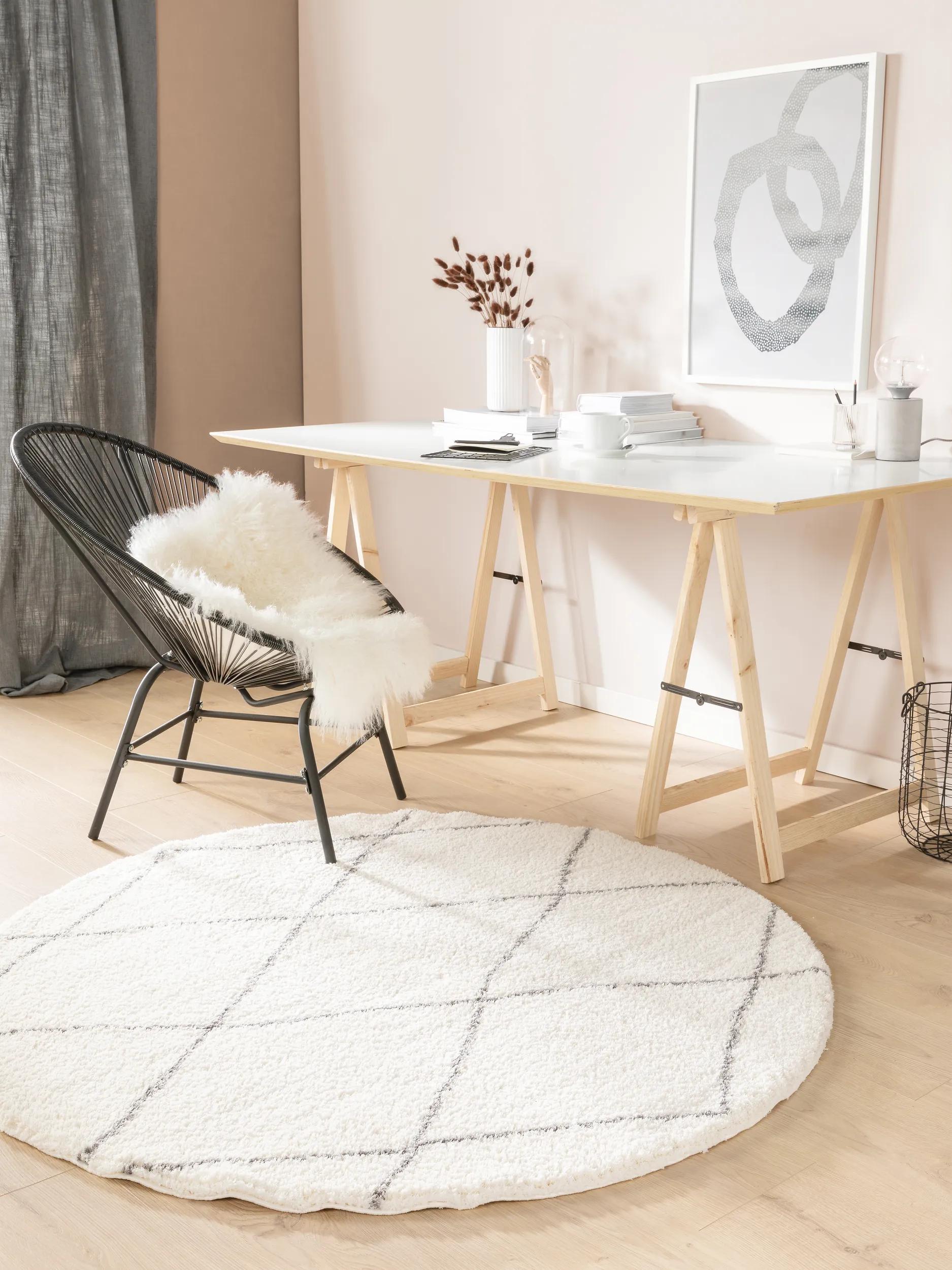 Shaggy-Rundteppich Benno Creme 60006723-62104 Shaggy-Rundteppich Benno Creme 60006723-62104 – Bild 2