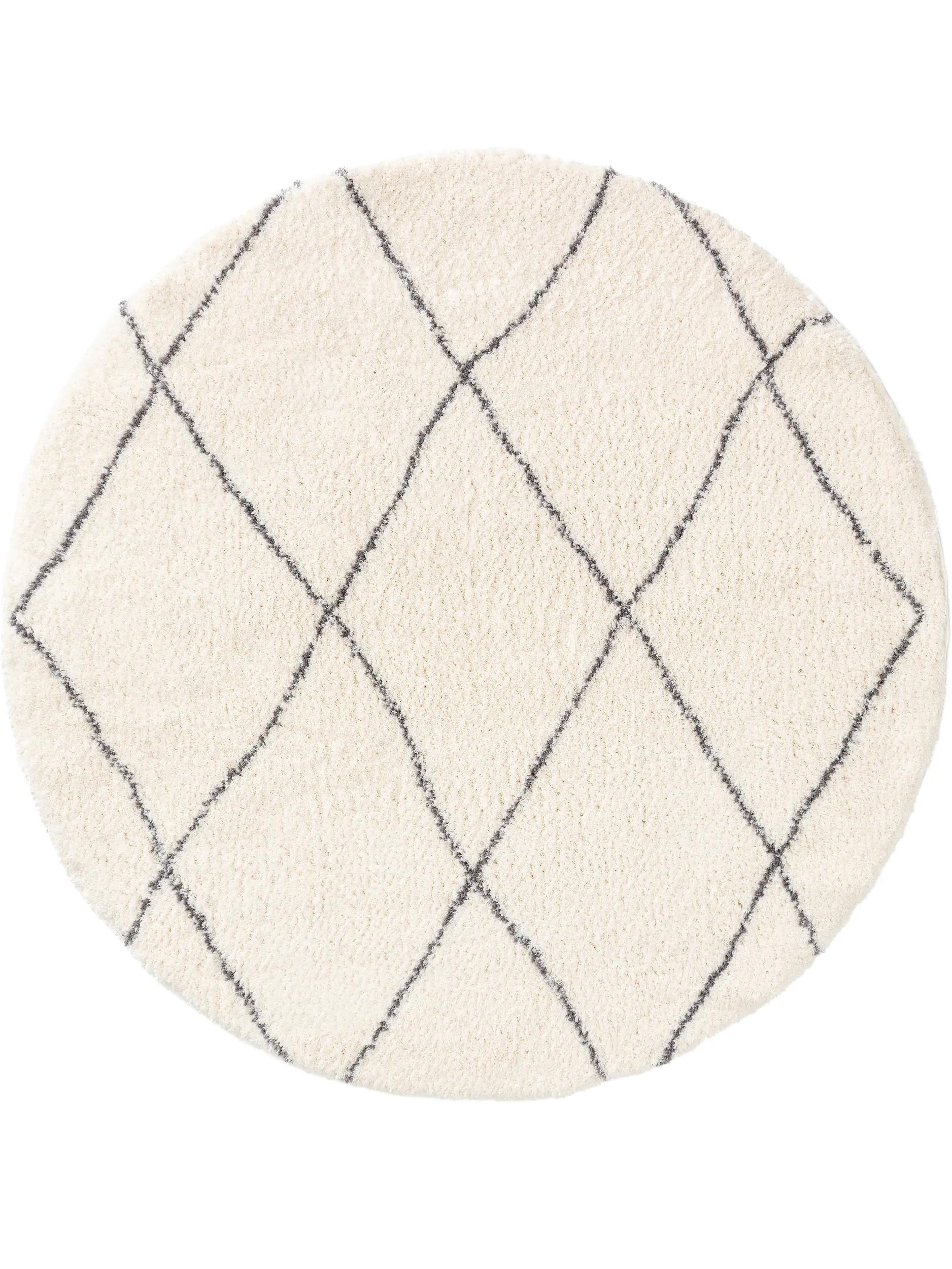 Shaggy-Rundteppich Benno Creme 60006723-62104 Shaggy-Rundteppich Benno Creme 60006723-62104