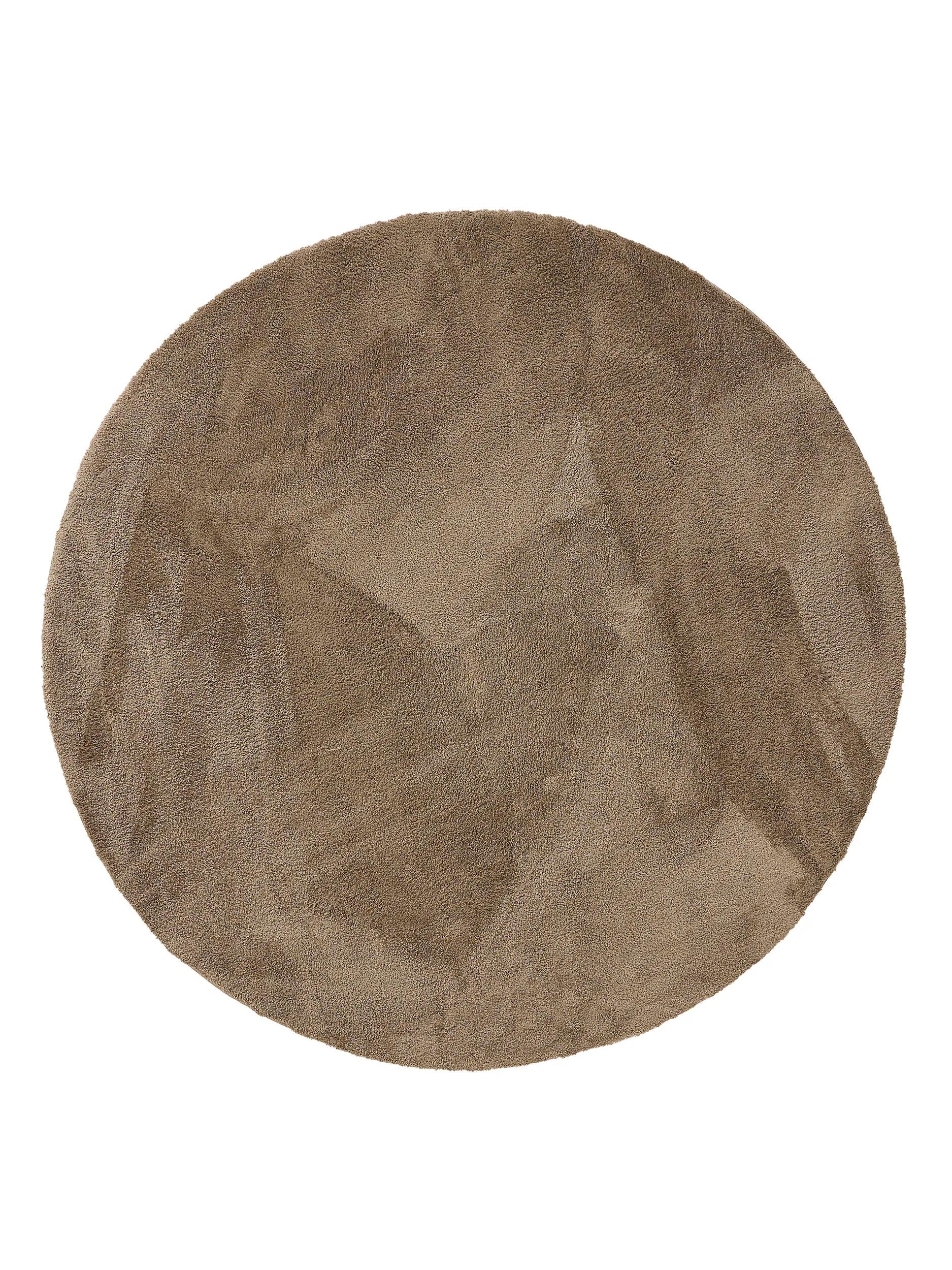 Shaggy-Rundteppich Soda Beige 60006705-21104 Shaggy-Rundteppich Soda Beige 60006705-21104