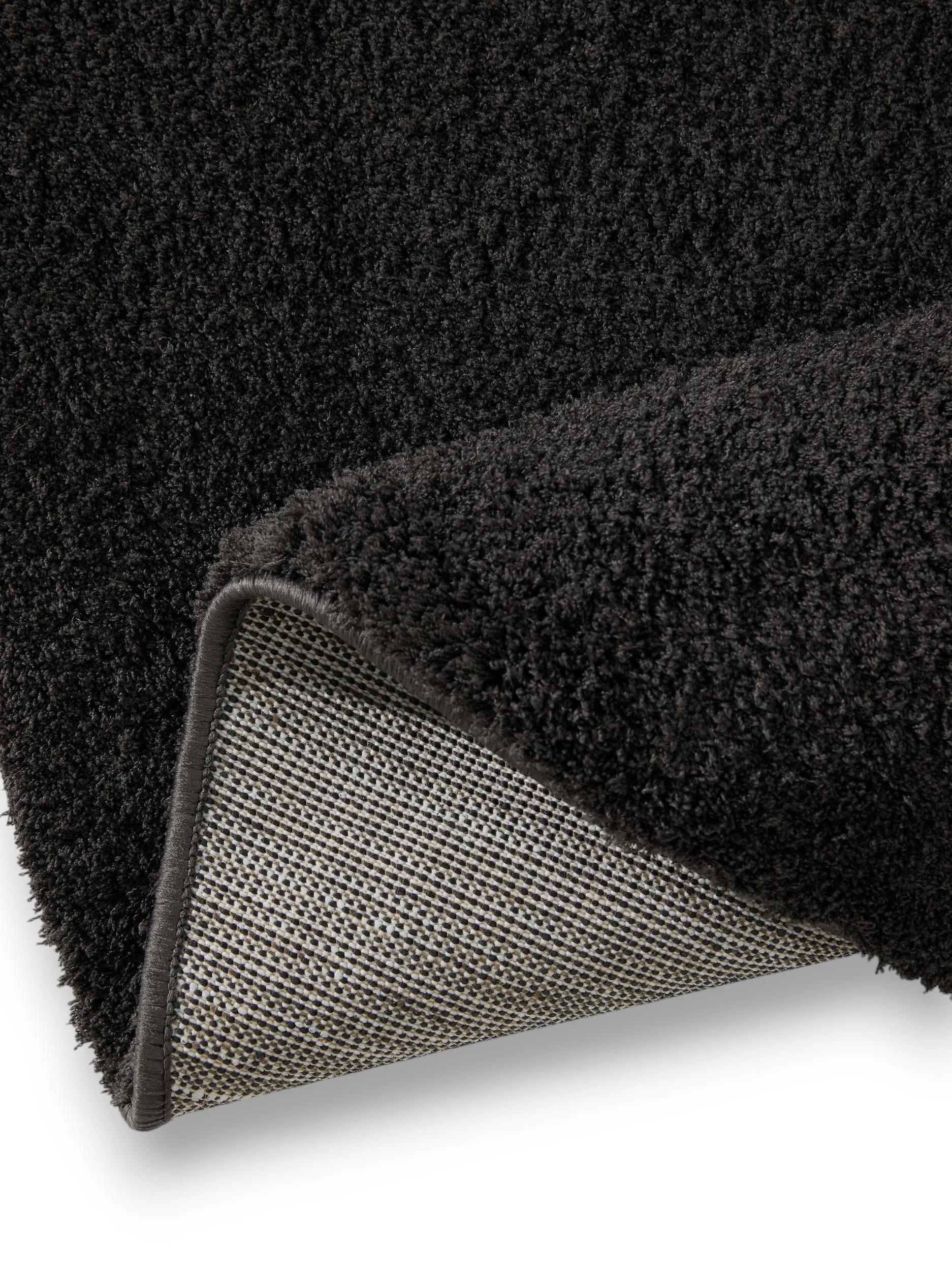 Shaggy-Rundteppich Soda Schwarz 60006705-36104 Shaggy-Rundteppich Soda Schwarz 60006705-36104 – Bild 4