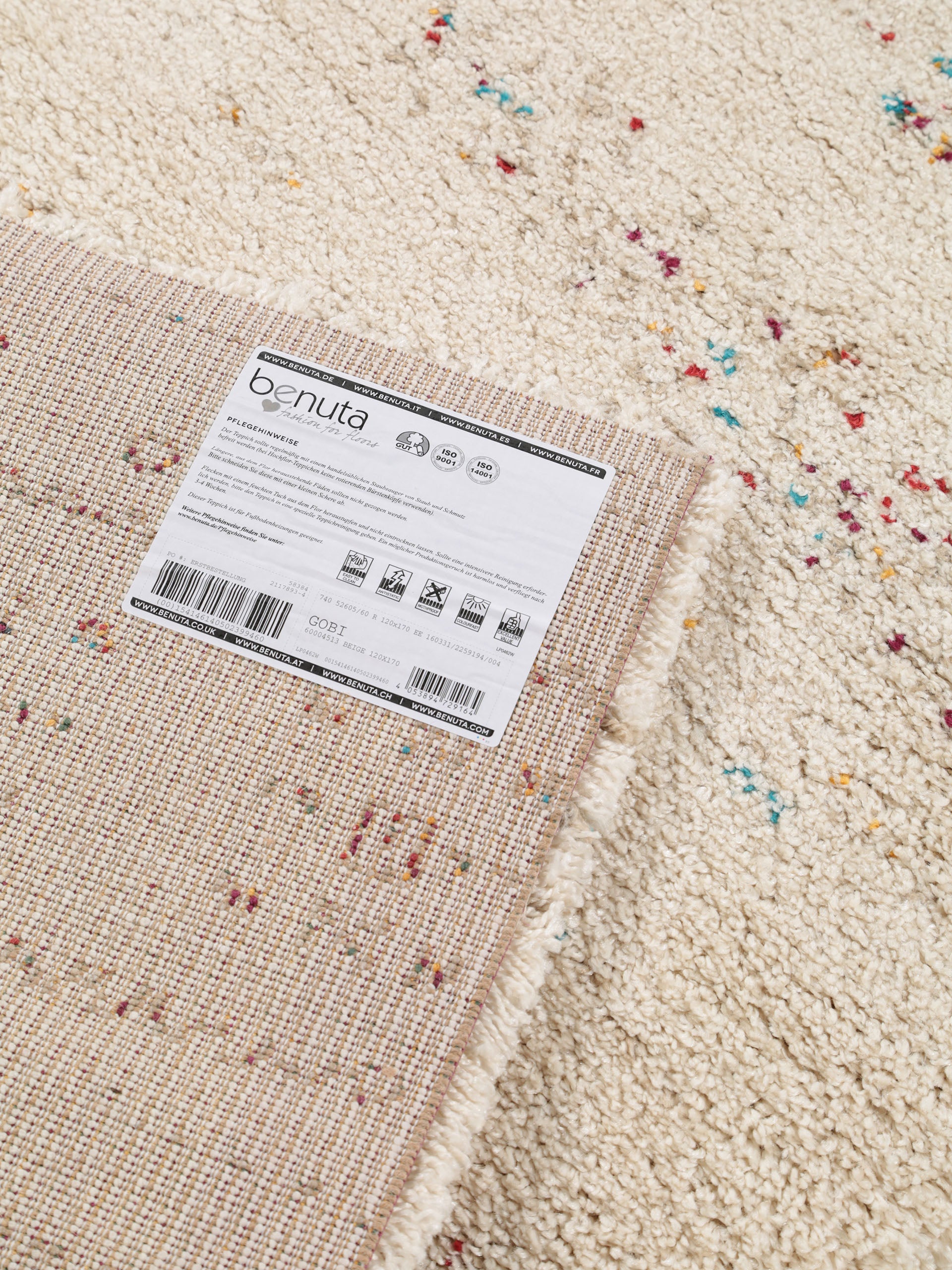 Shaggy-Teppich Gobi Beige 60004513-21101 Shaggy-Teppich Gobi Beige 60004513-21101 – Bild 4