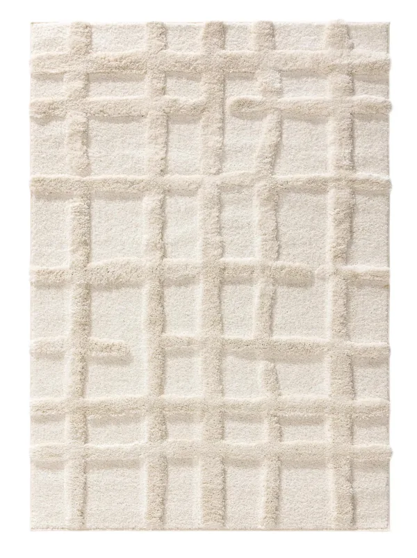 Shaggy-Teppich Tibo Creme 60007493-62101