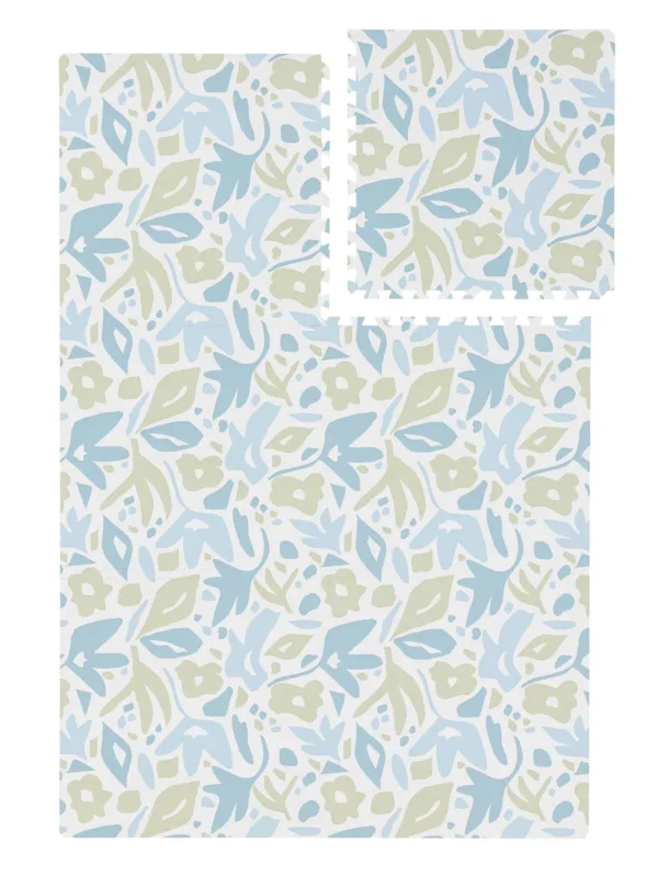 Spielmatte Flora Blau 60007410-22101