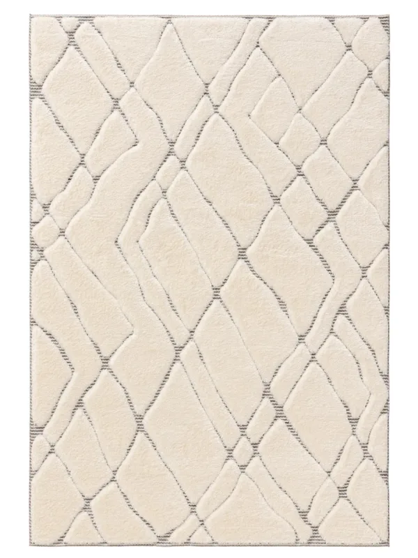Teppich Elanie Creme/Grau 60007764-134101