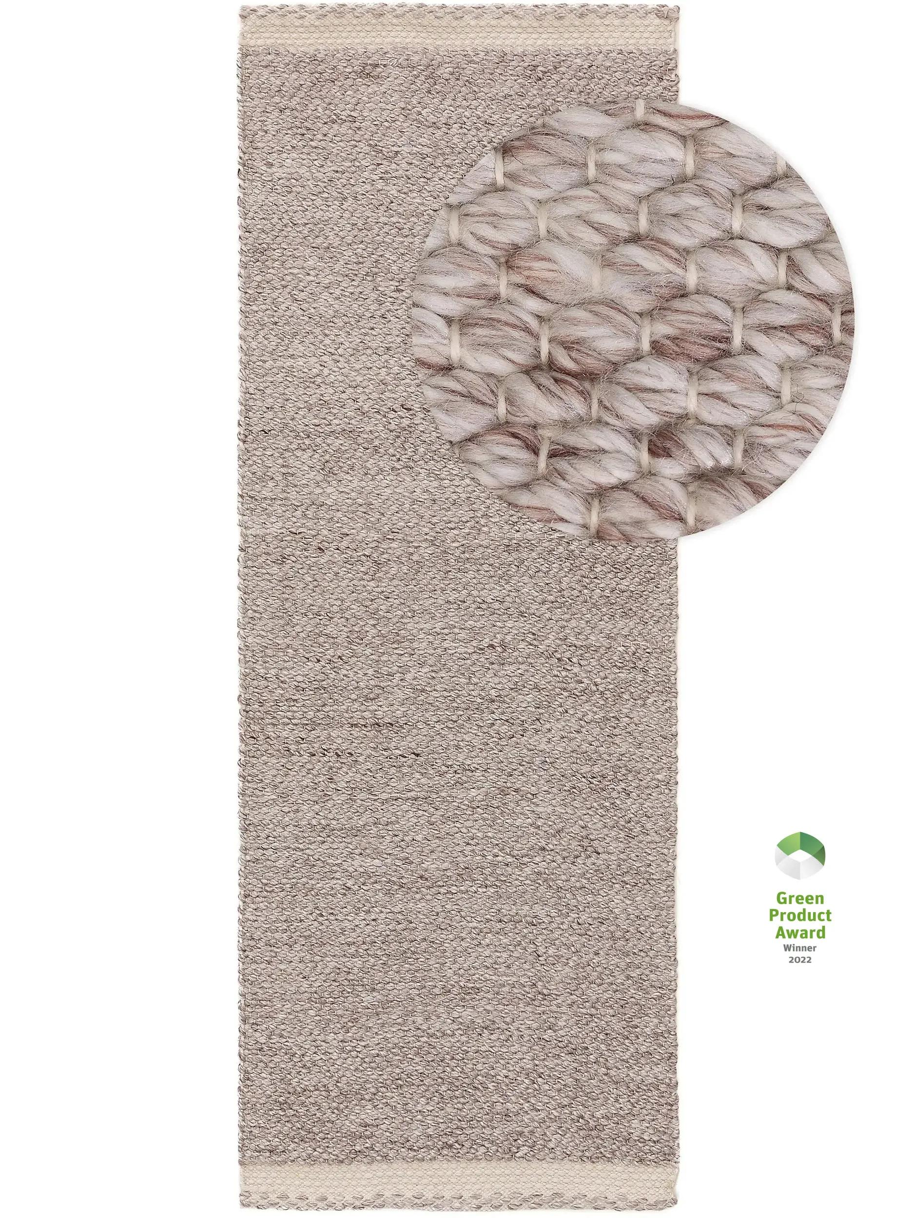 Teppich aus Recyclingmaterial Kiah Creme/Taupe 60007109-149103 Teppich aus Recyclingmaterial Kiah Creme/Taupe 60007109-149103