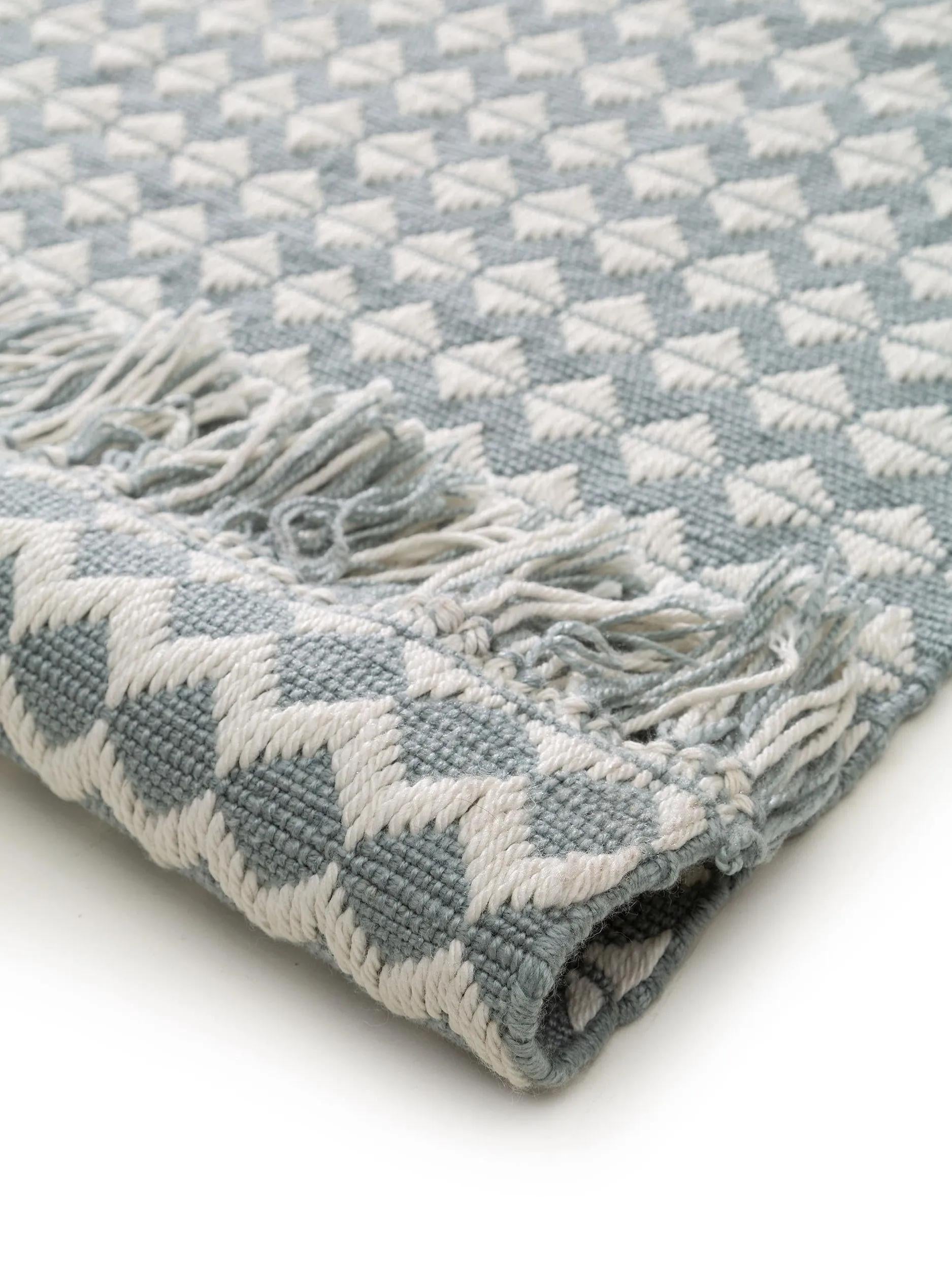 Teppich aus Recyclingmaterial Morty Blau 60006211-22101 Teppich aus Recyclingmaterial Morty Blau 60006211-22101 – Bild 3