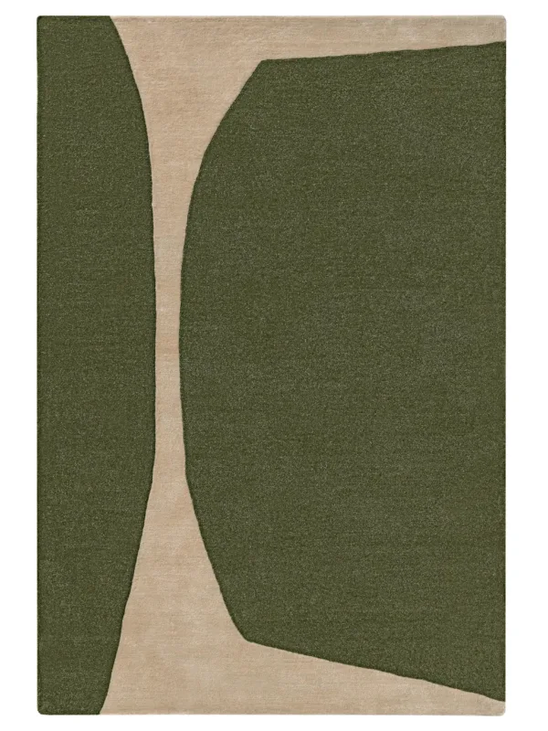 Teppich aus Recyclingmaterial Smilla Grün 60007774-29101