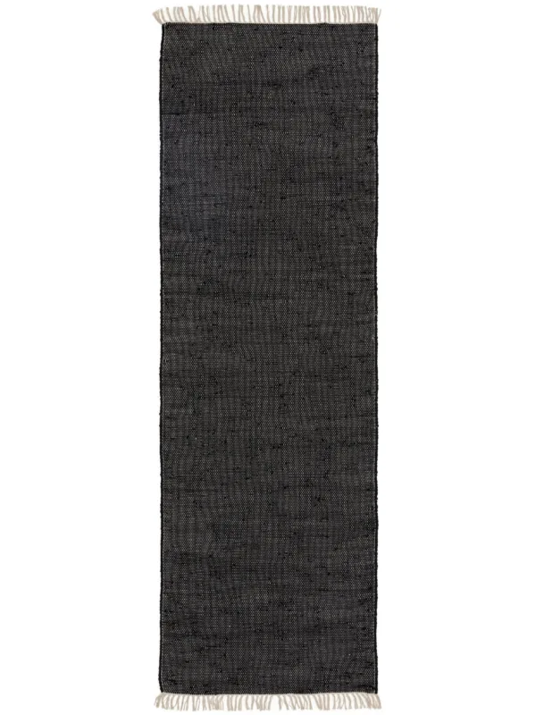 Teppich aus Recyclingmaterial Tom Schwarz 60007131-36103