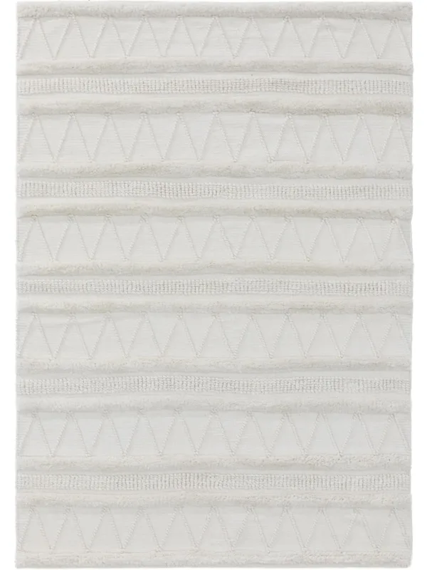 Teppich aus Recyclingmaterial Toni Elfenbein 60006303-148101