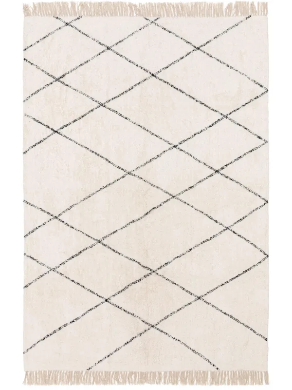 Waschbarer Baumwollteppich Naomi Creme 60006918-62101