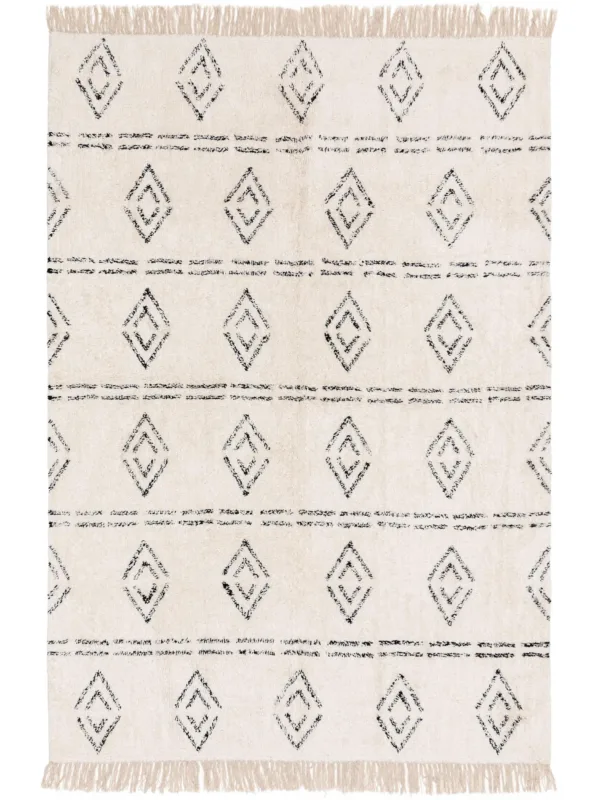 Waschbarer Baumwollteppich Naomi Creme 60006921-62101