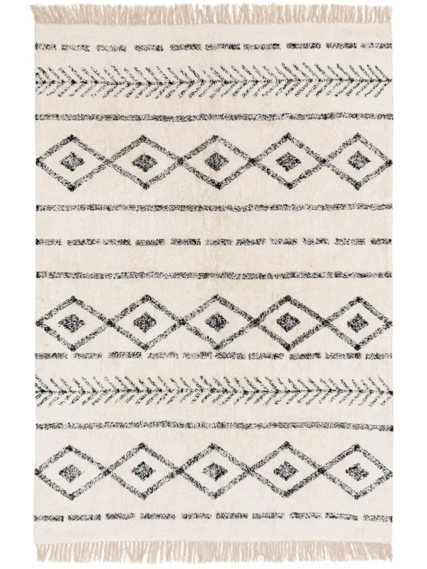 Waschbarer Baumwollteppich Naomi Creme 60006922-62101