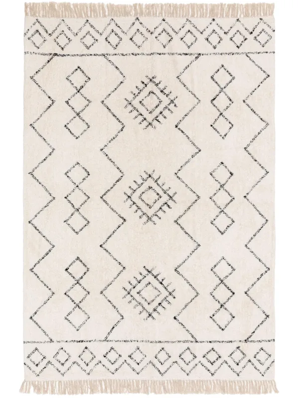 Waschbarer Baumwollteppich Naomi Creme 60006923-62101