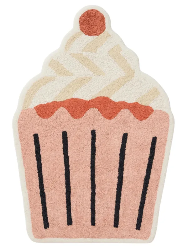Waschbarer Kinderteppich Caramelle Rosa 60007909-34101