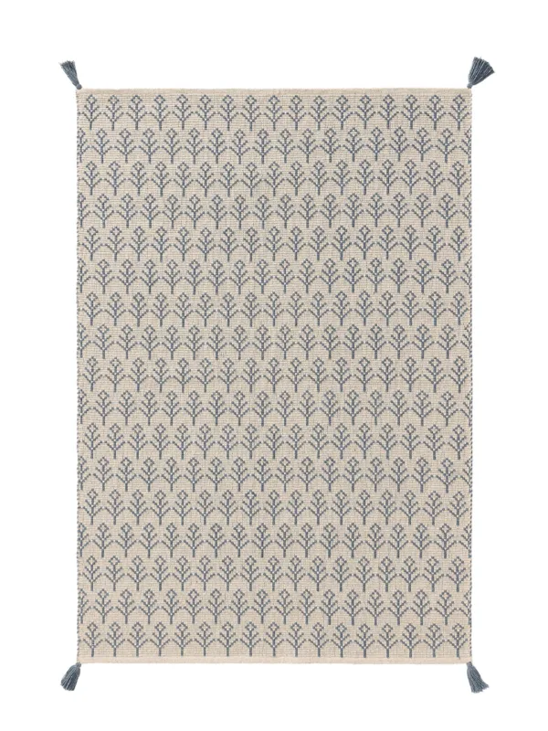 Waschbarer Kinderteppich Elli Blau 60007639-22101