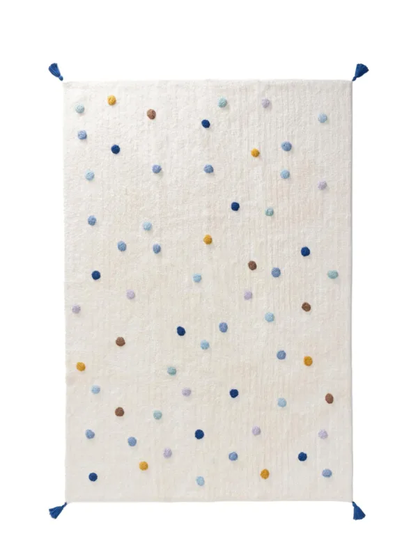 Waschbarer Kinderteppich Fiete Mehrfarbig/Blau 60007874-71101