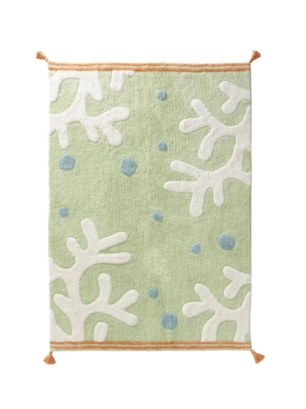 Waschbarer Kinderteppich Marine Mehrfarbig/Grün 60007875-44101
