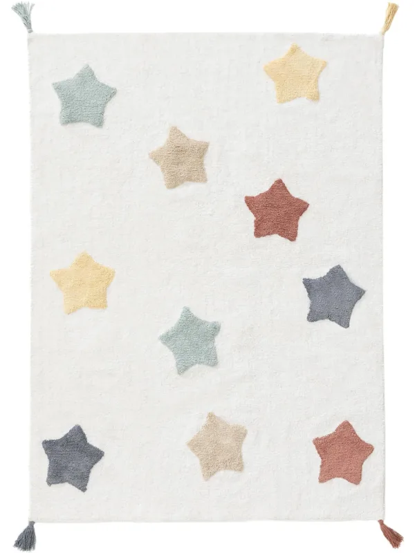 Waschbarer Kinderteppich Stars Mehrfarbig 60007305-31101
