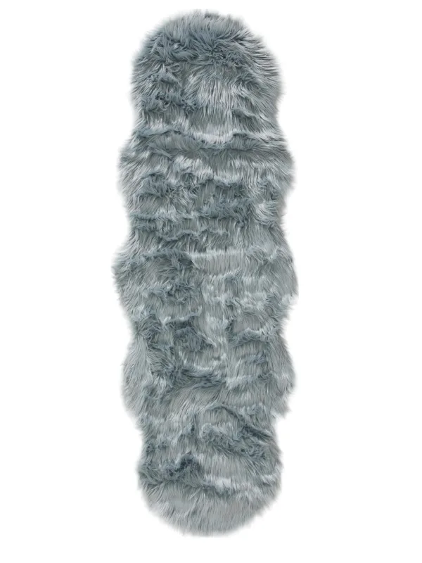 Waschbarer Shaggy-Teppich Nanuk Blau 60007902-22103