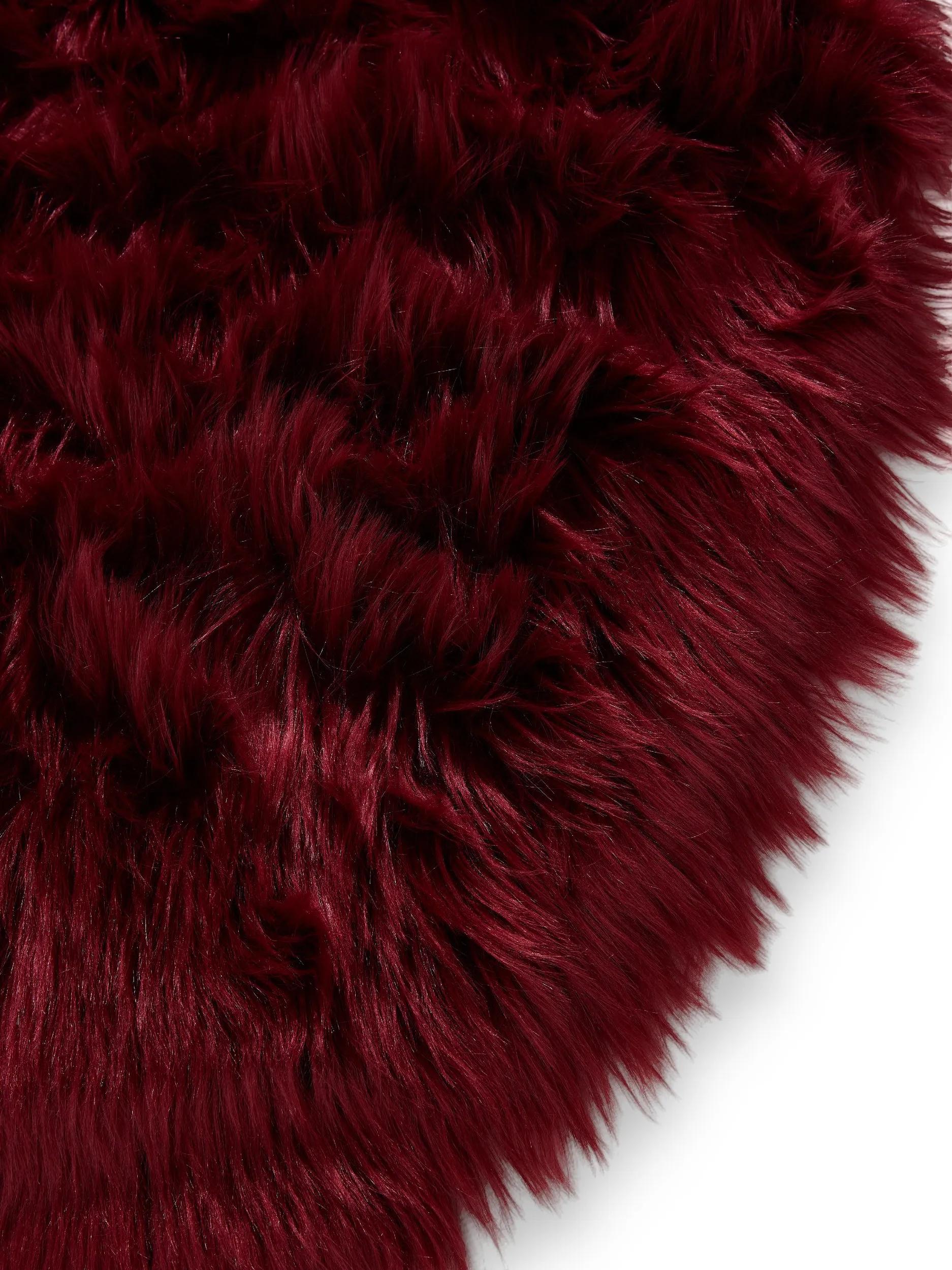 Waschbarer Shaggy-Teppich Nanuk Bordeaux 60007901-145104 Waschbarer Shaggy-Teppich Nanuk Bordeaux 60007901-145104 – Bild 5