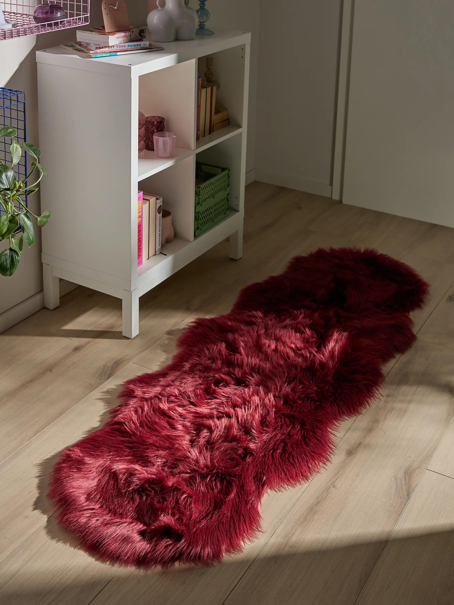 Waschbarer Shaggy-Teppich Nanuk Bordeaux 60007902-145103 Waschbarer Shaggy-Teppich Nanuk Bordeaux 60007902-145103 – Bild 2