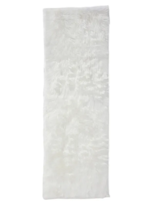 Waschbarer Shaggy-Teppich Nanuk Weiß 60007901-41103