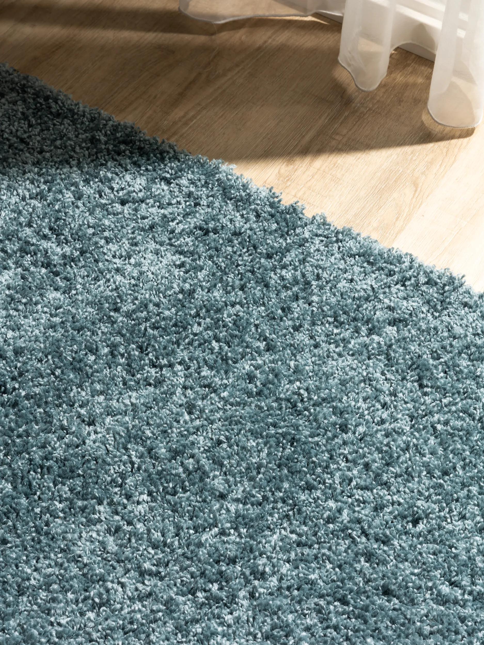 Waschbarer Shaggy-Teppich Soho Blau 60006400-22101 Waschbarer Shaggy-Teppich Soho Blau 60006400-22101 – Bild 3
