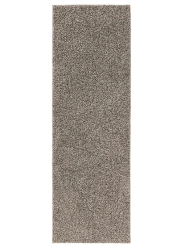 Waschbarer Shaggy-Teppich Soho Hellgrau 60006400-56103