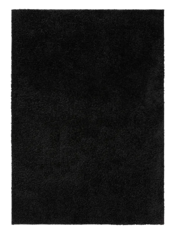 Waschbarer Shaggy-Teppich Soho Schwarz 60006400-36101