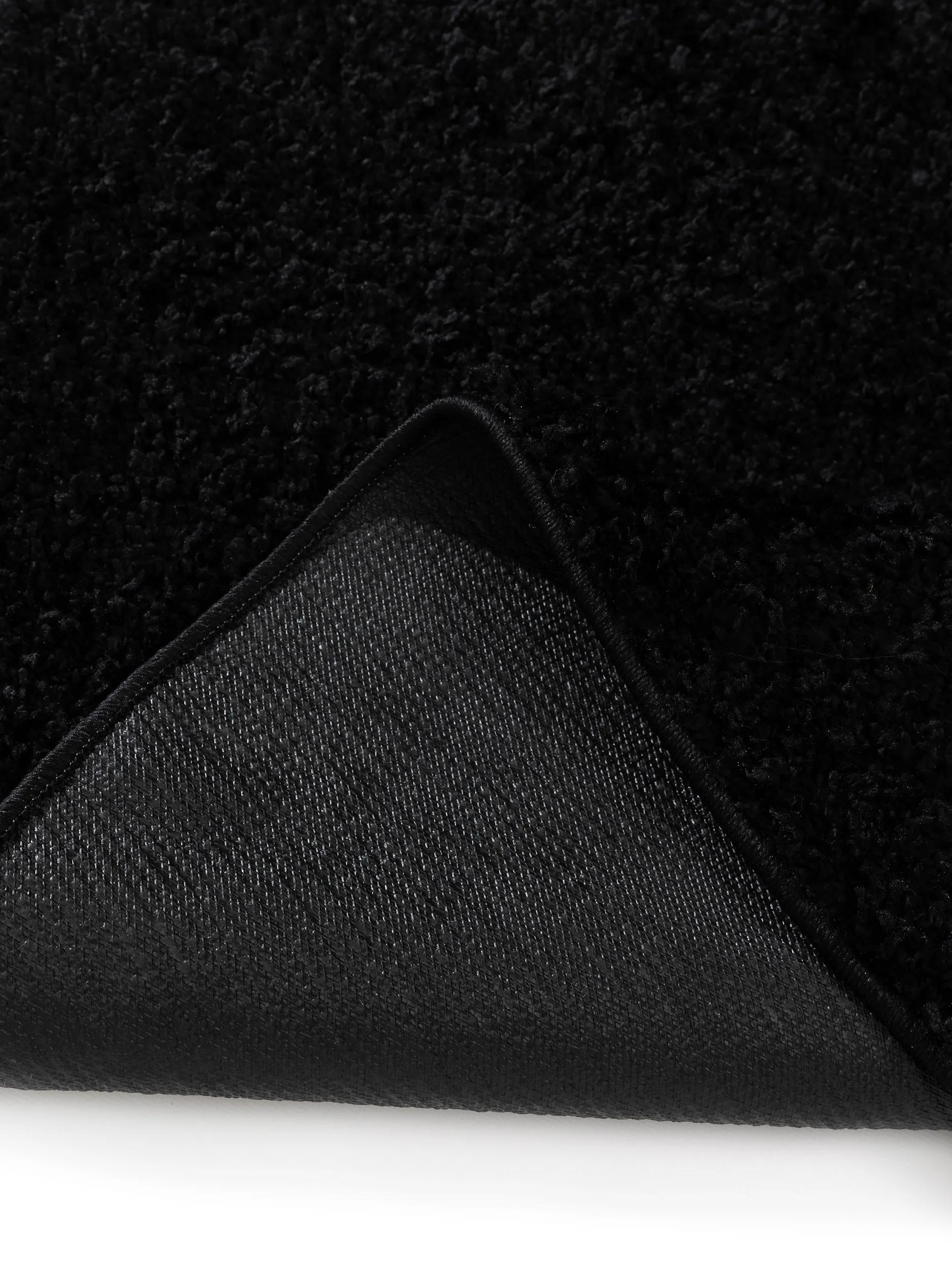 Waschbarer Shaggy-Teppich Soho Schwarz 60006400-36104 Waschbarer Shaggy-Teppich Soho Schwarz 60006400-36104 – Bild 4