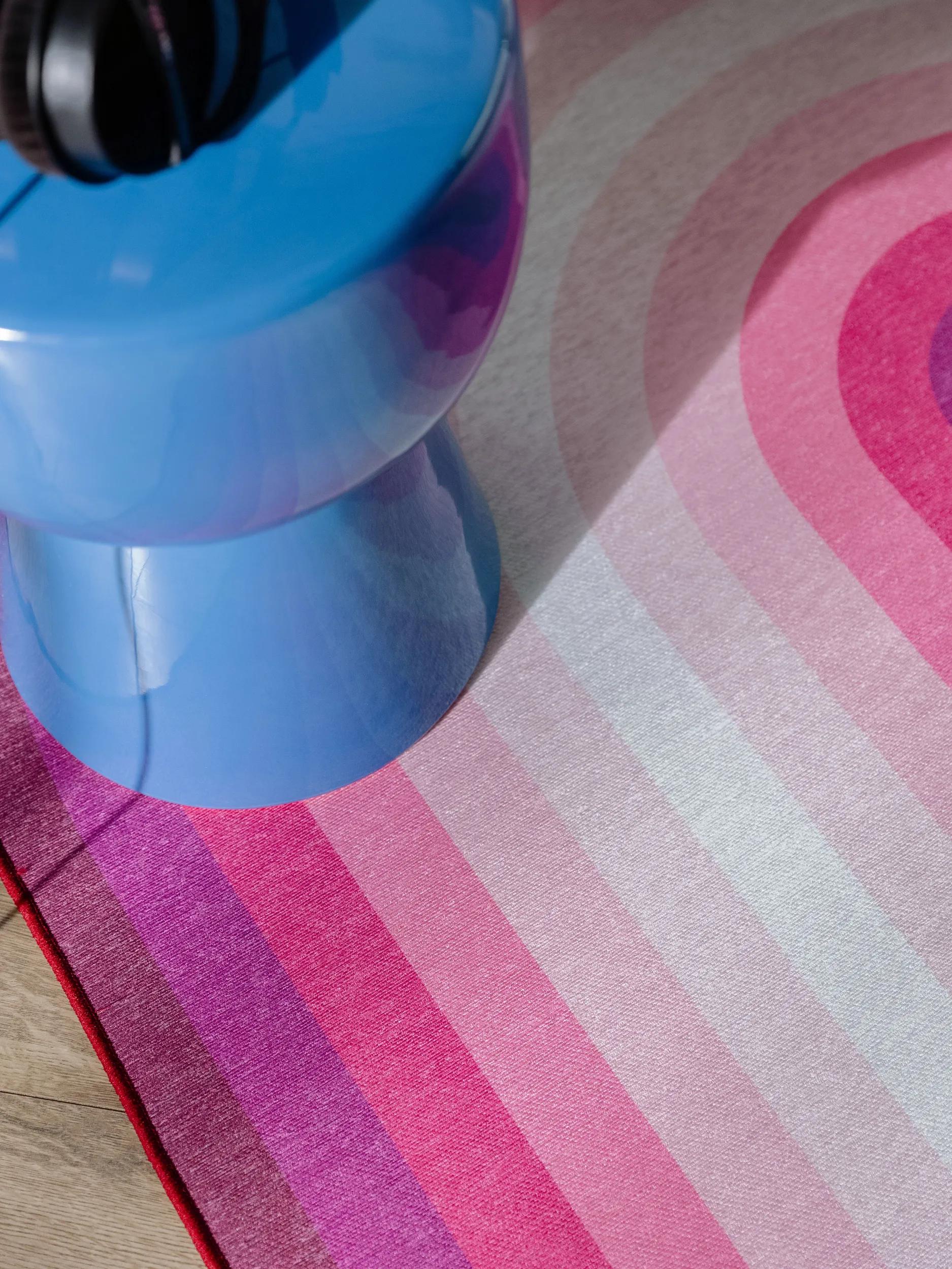 Waschbarer Teppich Anko Pink 60007652-33101 Waschbarer Teppich Anko Pink 60007652-33101 – Bild 3