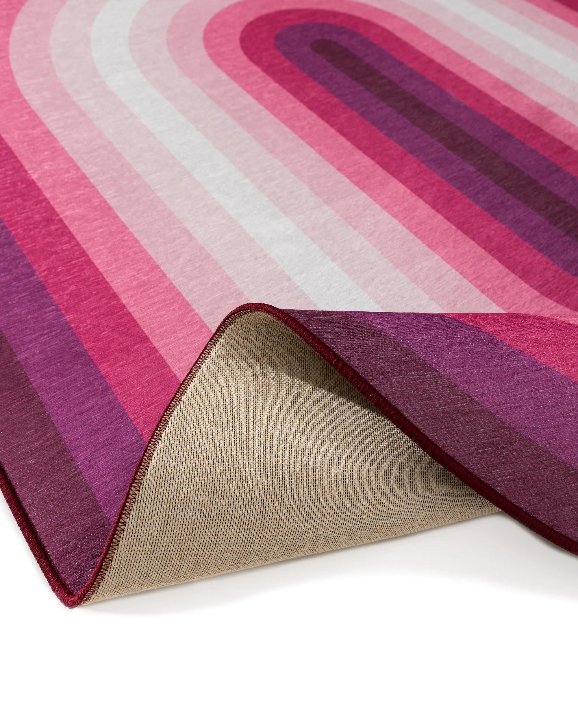 Waschbarer Teppich Anko Pink 60007652-33101 Waschbarer Teppich Anko Pink 60007652-33101 – Bild 5
