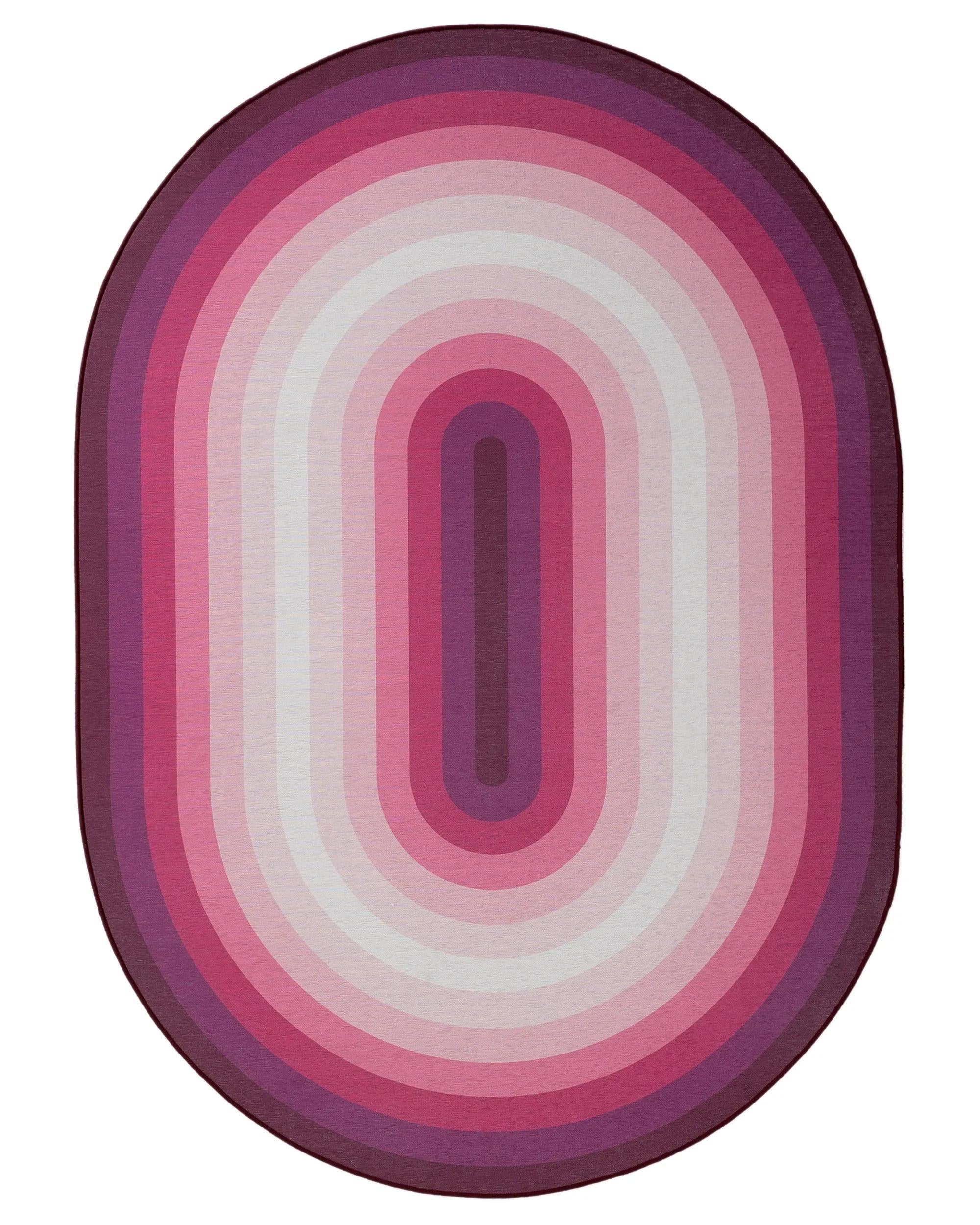 Waschbarer Teppich Anko Pink 60007652-33101 Waschbarer Teppich Anko Pink 60007652-33101