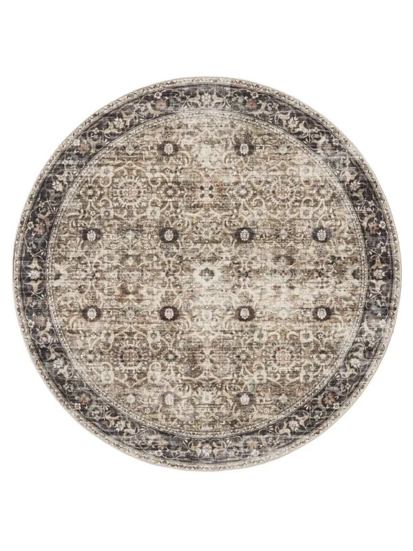 Waschbarer Teppich George Anthrazit/Taupe 60007895-3104