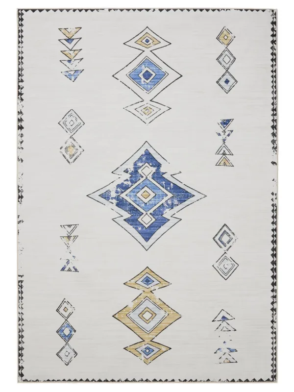 Waschbarer Teppich George Beige/Mehrfarbig 60007894-48101