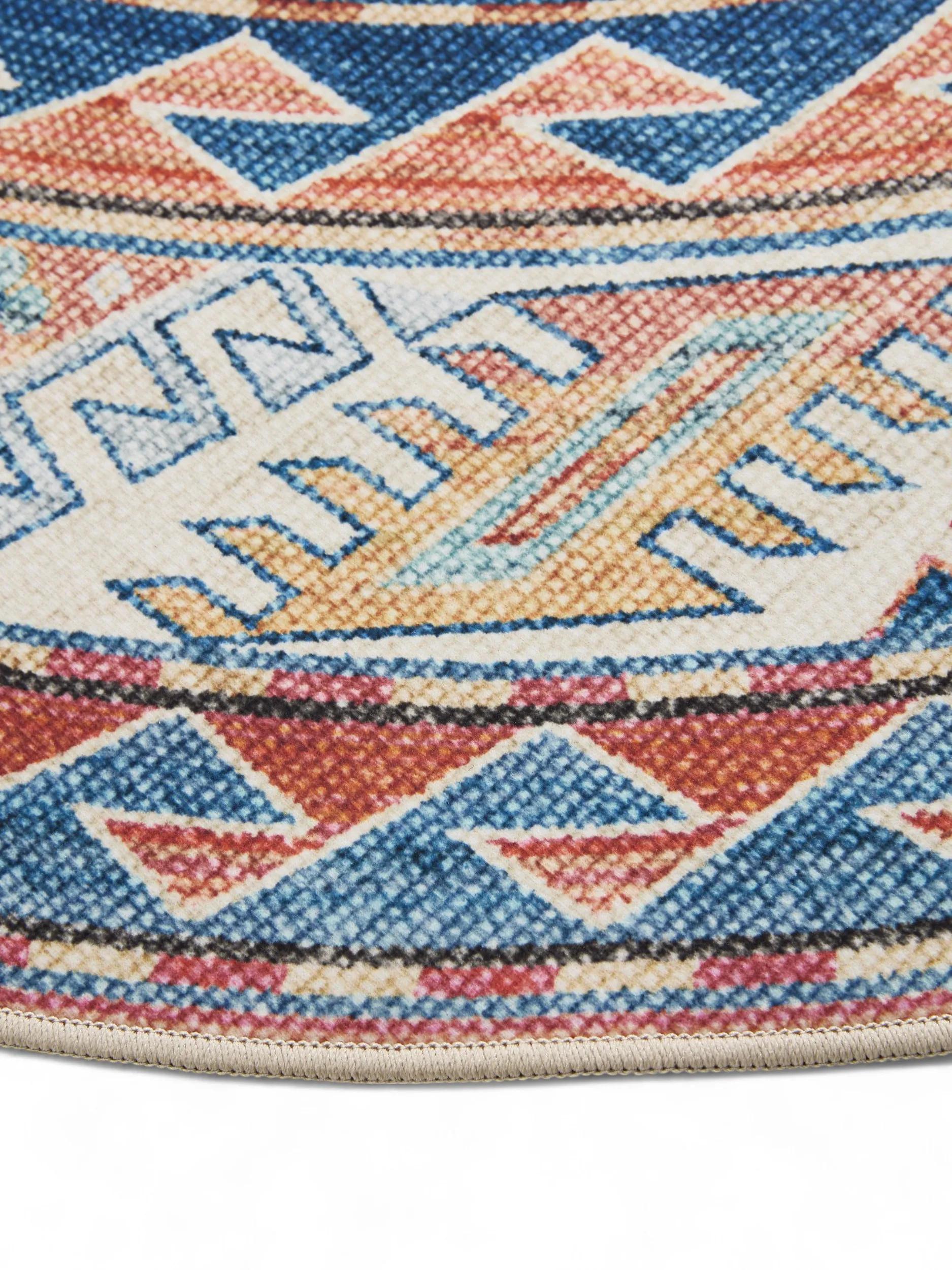 Waschbarer Teppich George Blau 60007888-22104 Waschbarer Teppich George Blau 60007888-22104 – Bild 5