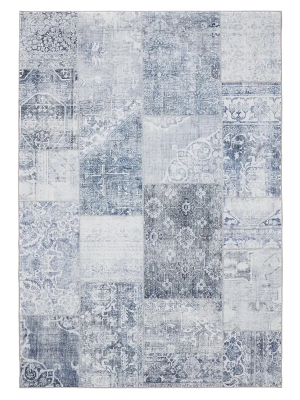 Waschbarer Teppich George Blau 60007897-22101