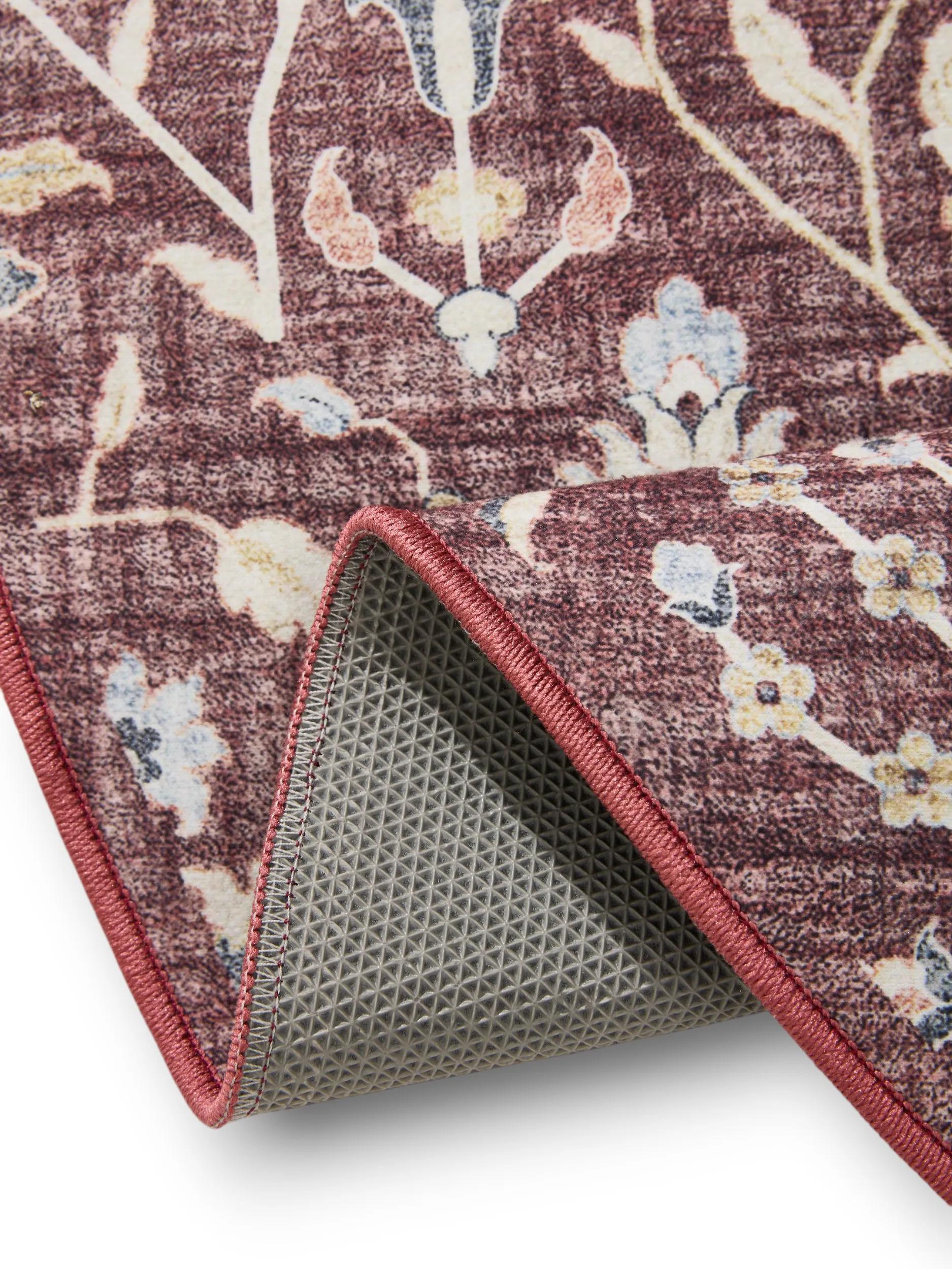 Waschbarer Teppich George Bordeaux 60007889-145104 Waschbarer Teppich George Bordeaux 60007889-145104 – Bild 4