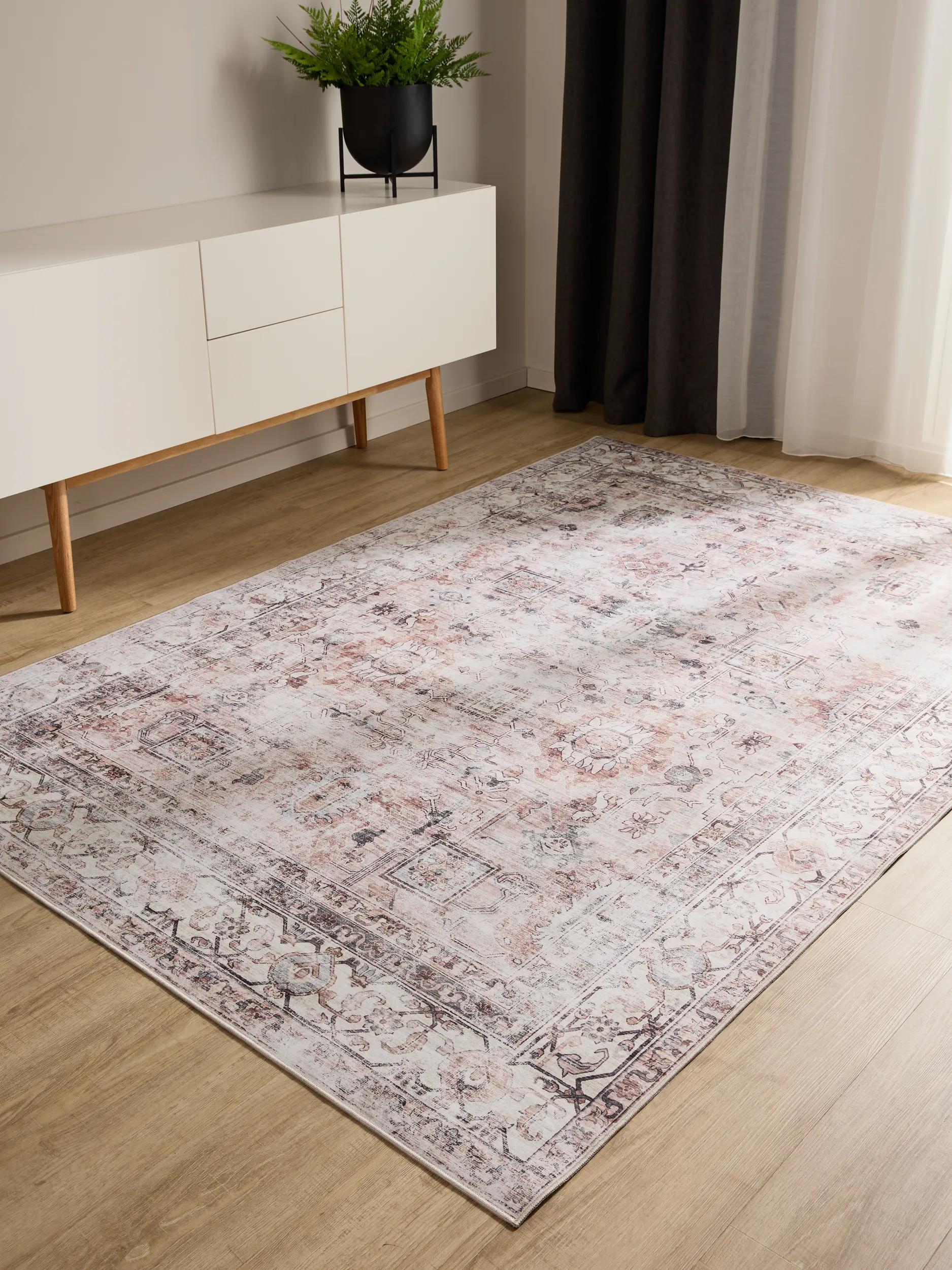 Waschbarer Teppich George Creme/Taupe 60007896-149101 Waschbarer Teppich George Creme/Taupe 60007896-149101 – Bild 2