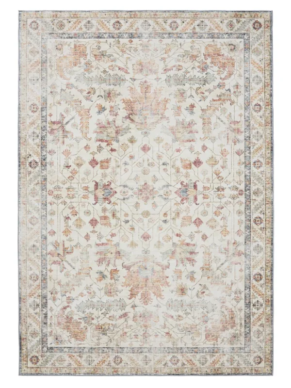 Waschbarer Teppich George Mehrfarbig/Beige 60007885-59101