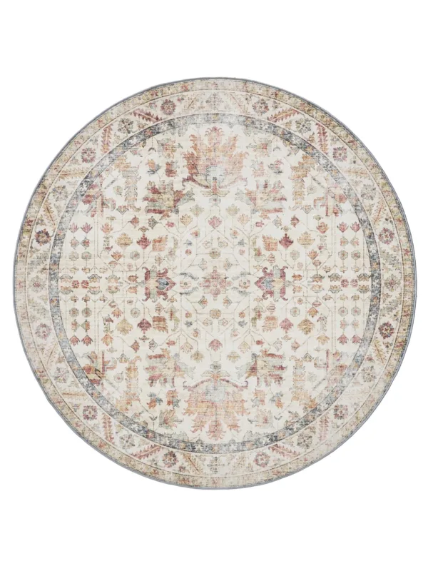 Waschbarer Teppich George Mehrfarbig/Beige 60007885-59104