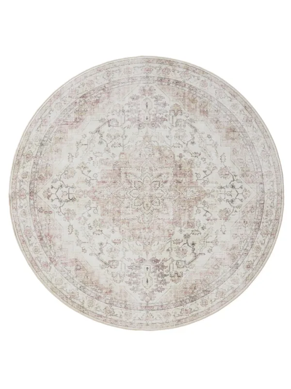 Waschbarer Teppich George Rosa/Beige 60007887-127104