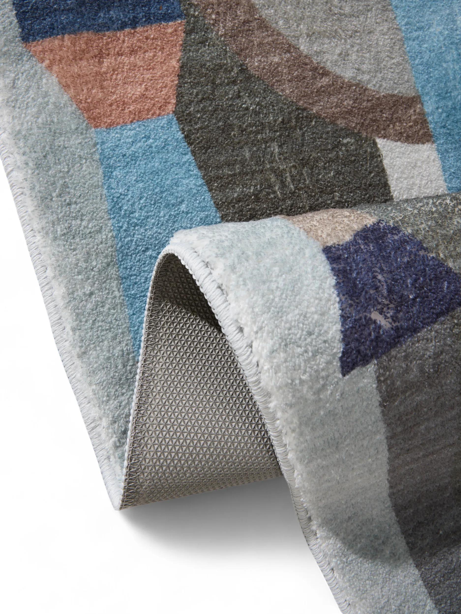 Waschbarer Teppich Mara Mehrfarbig/Blau 60006794-71101 Waschbarer Teppich Mara Mehrfarbig/Blau 60006794-71101 – Bild 5