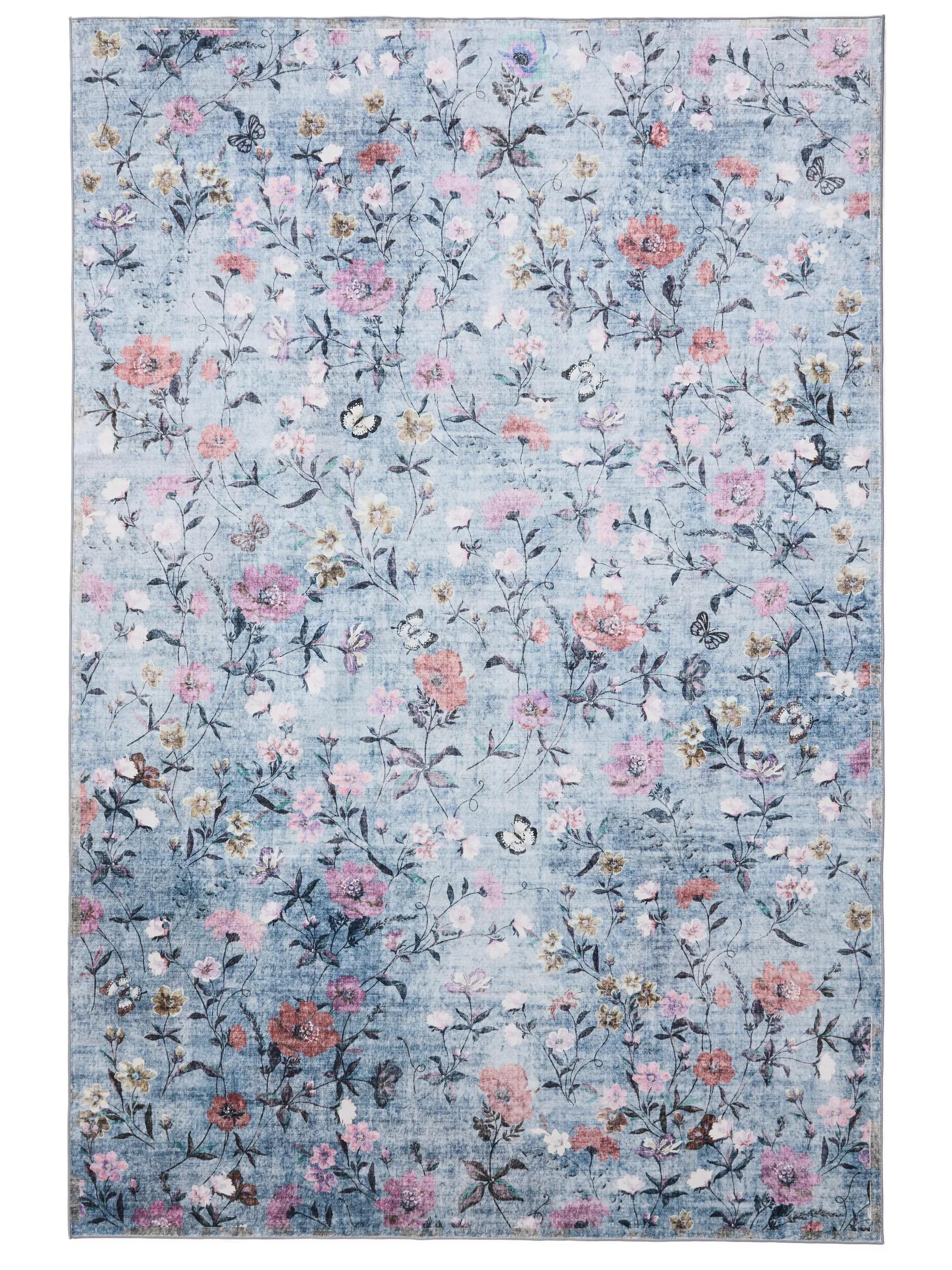 Waschbarer Teppich Milly Mehrfarbig/Blau 60007877-71101 Waschbarer Teppich Milly Mehrfarbig/Blau 60007877-71101