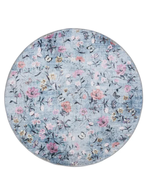 Waschbarer Teppich Milly Mehrfarbig/Blau 60007877-71104