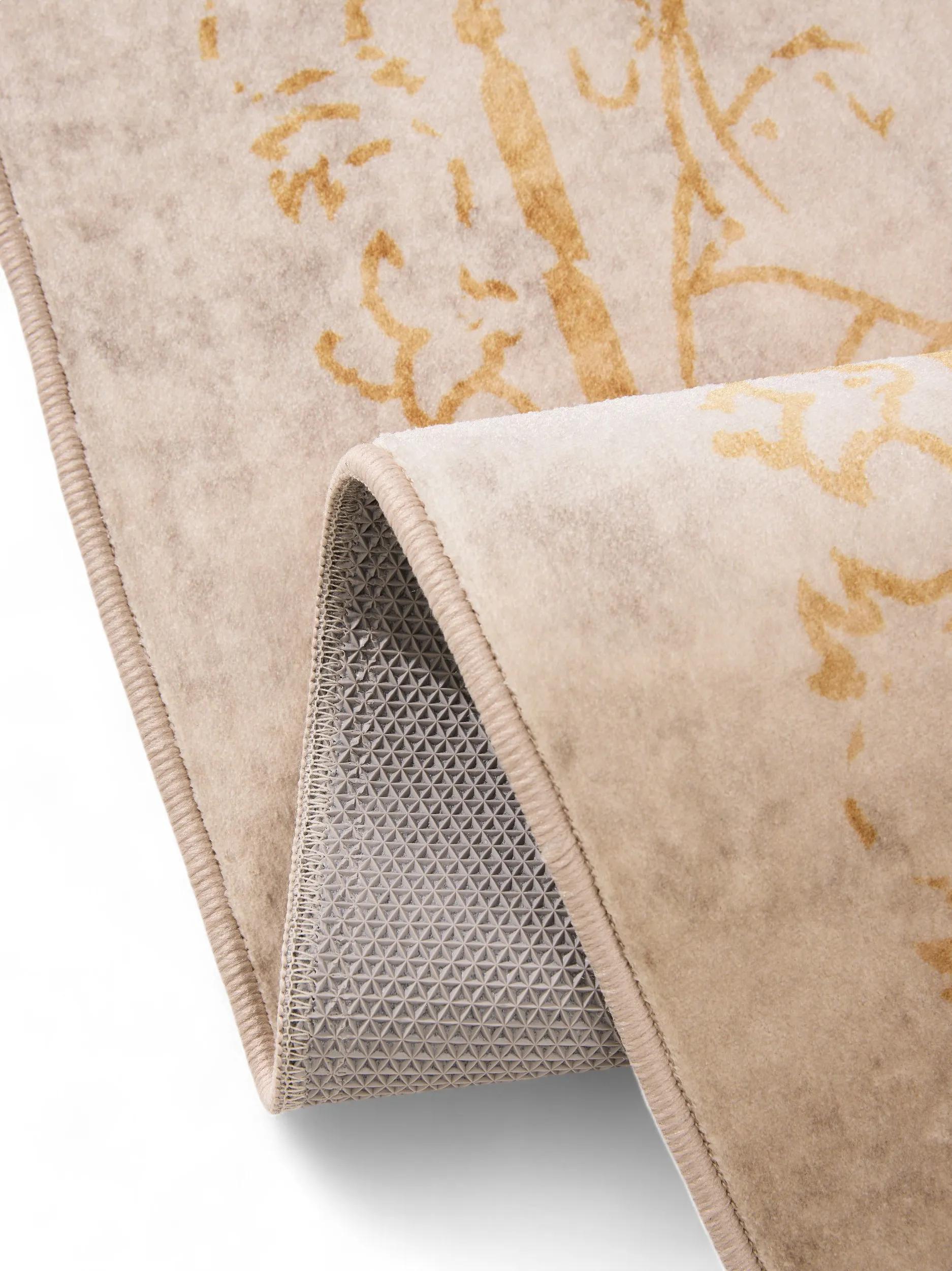 Waschbarer Teppich Miray Beige/Gelb 60007884-122101 Waschbarer Teppich Miray Beige/Gelb 60007884-122101 – Bild 4